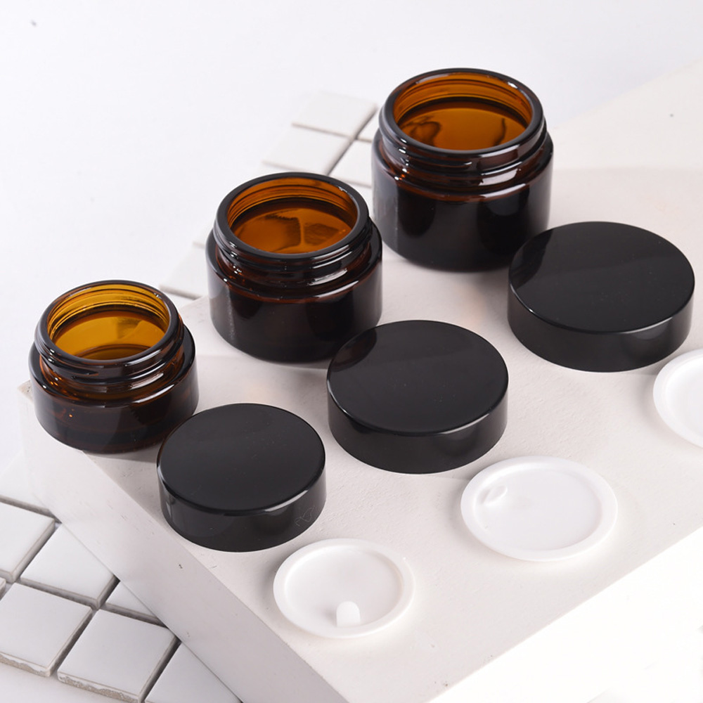 Amber Jar Candle - 100ml & 250ml cangkir lilin kaca