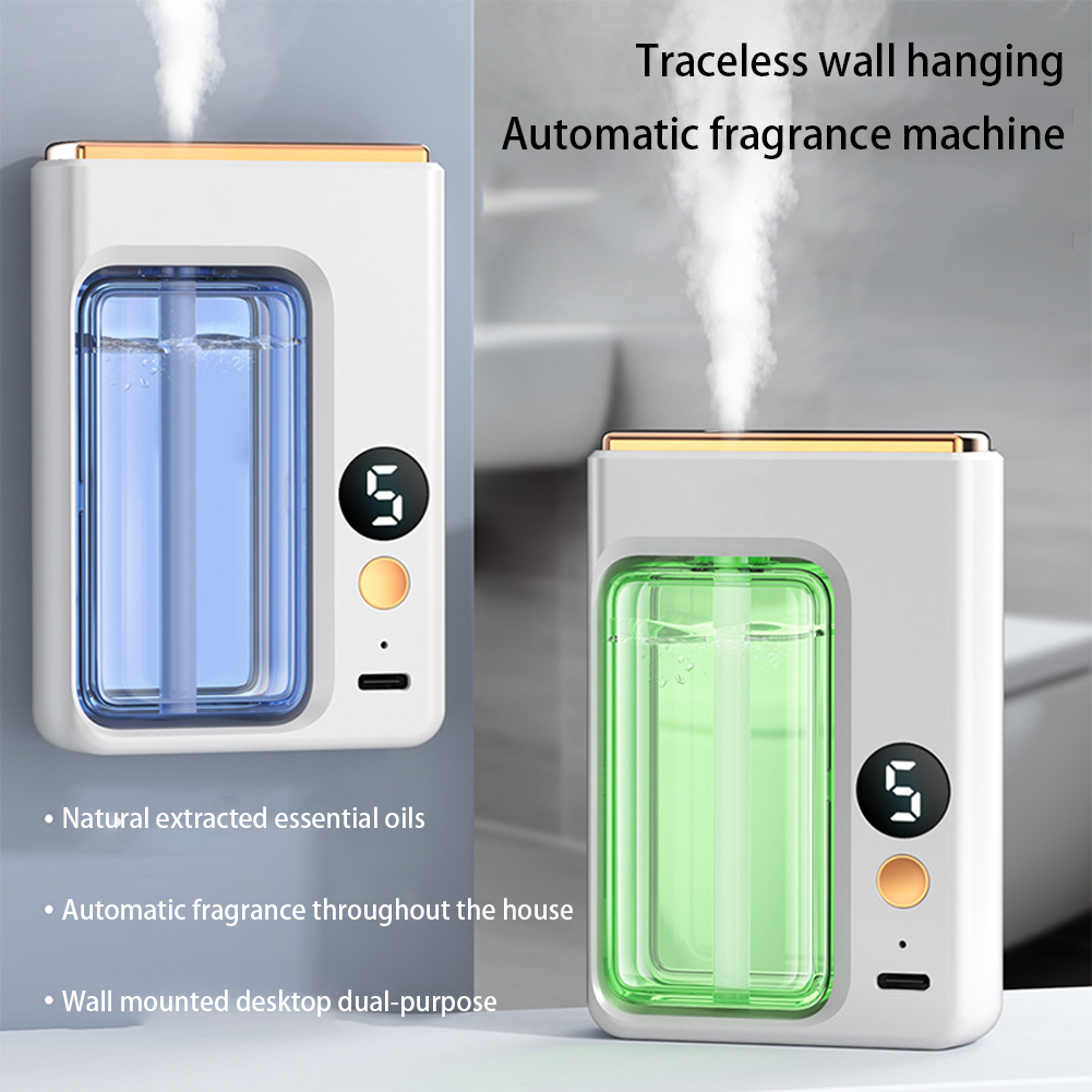 Home Fragrance Automatic Spray - Diffuser Aromaterapi Nirkabel Gantung Dinding Portabel