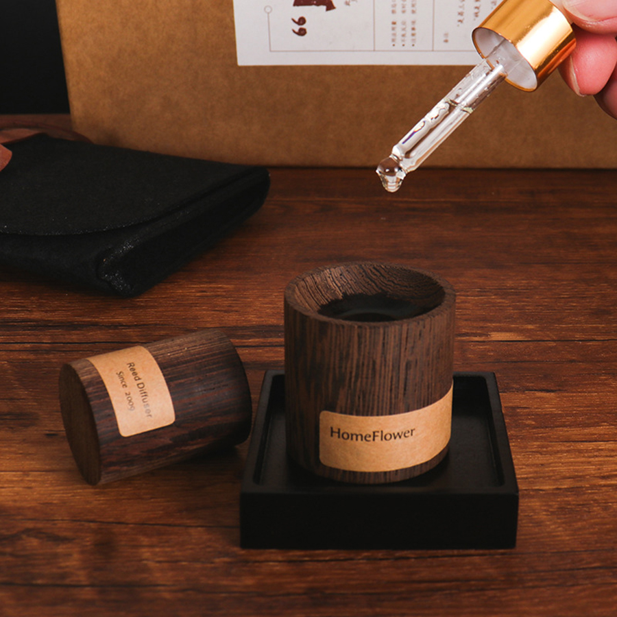 Home Fragrance And Diffuser - Diffuser minyak esensial kenari hitam, pengharum
