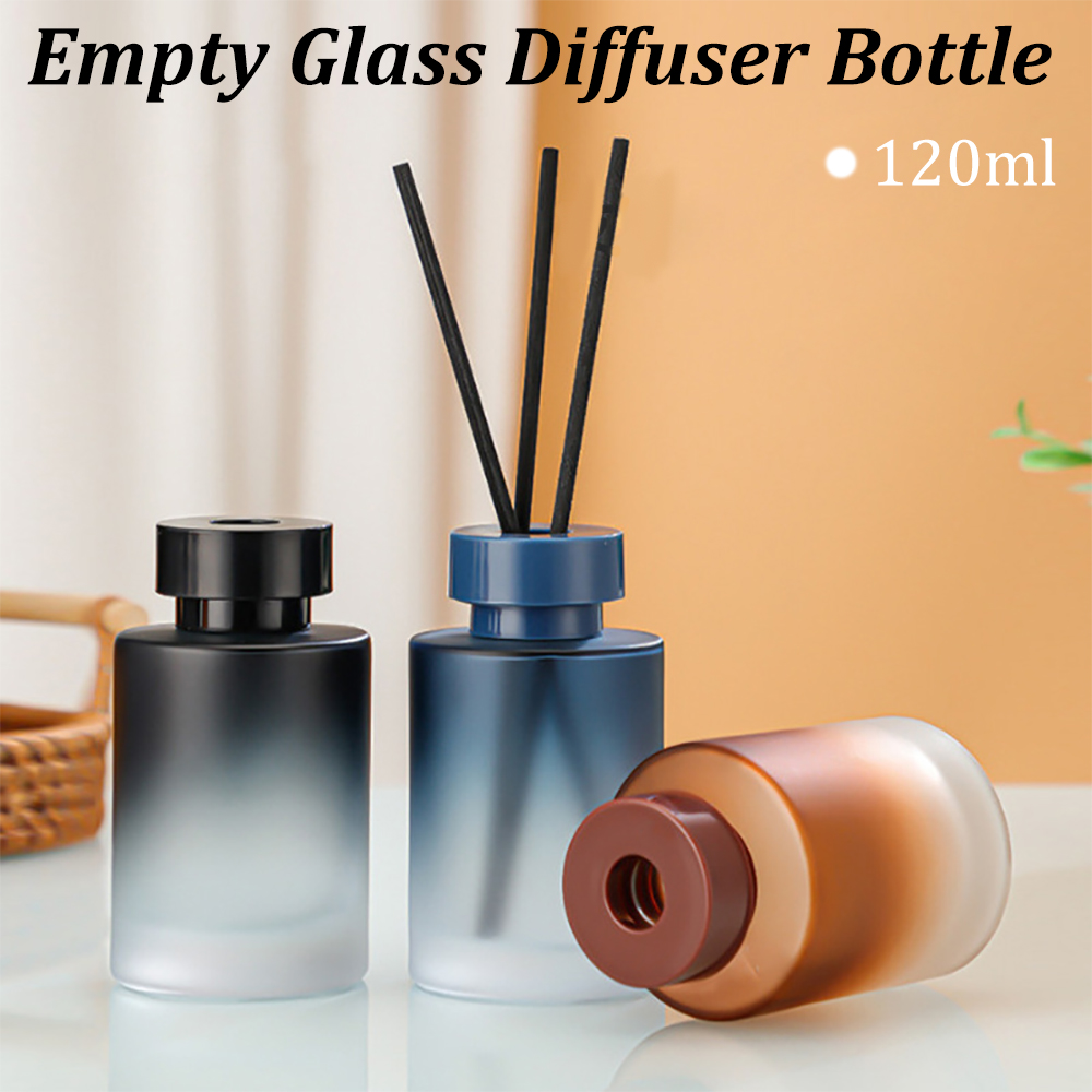 Home Fragrance Jar - Botol Diffuser Kaca Kosong 120ML, Aksesoris