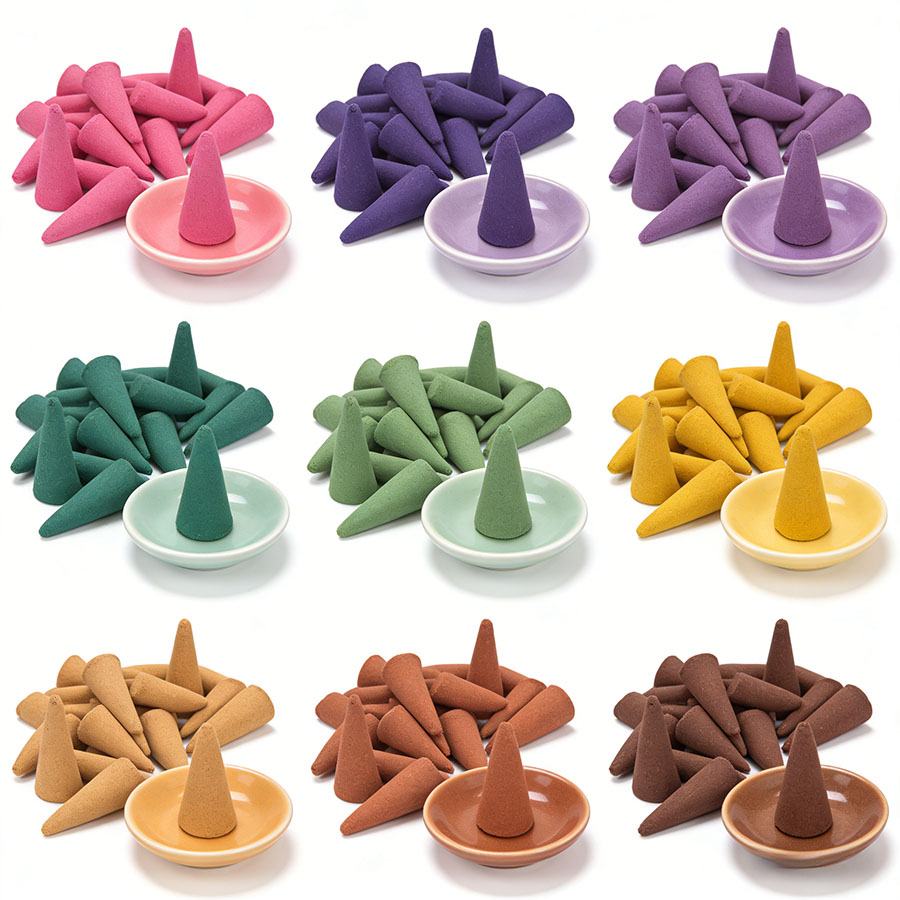 Home Fragrance Luxury - Campuran kerucut dan pelet dupa, aroma