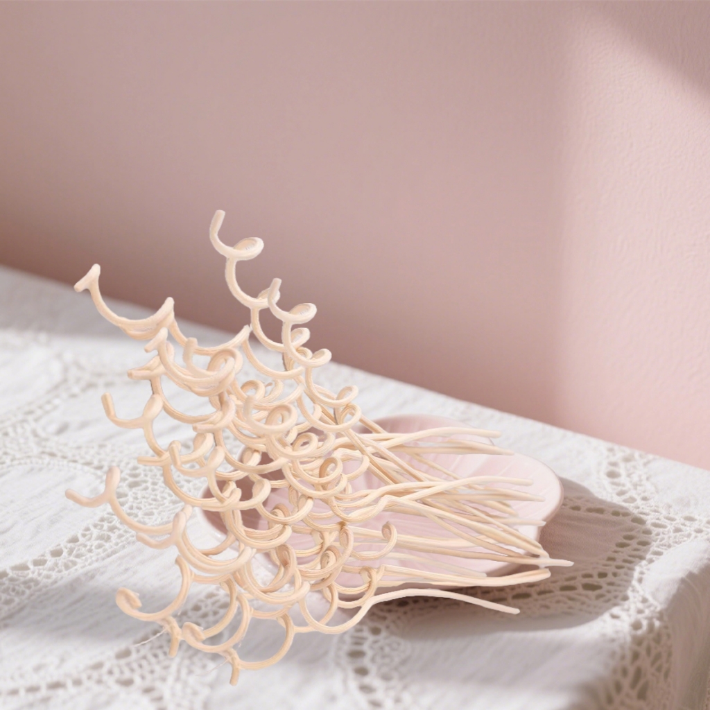 Home Fragrance Diffuser Refills - 10 Buah Stik Penyebar Bergelombang Panjang