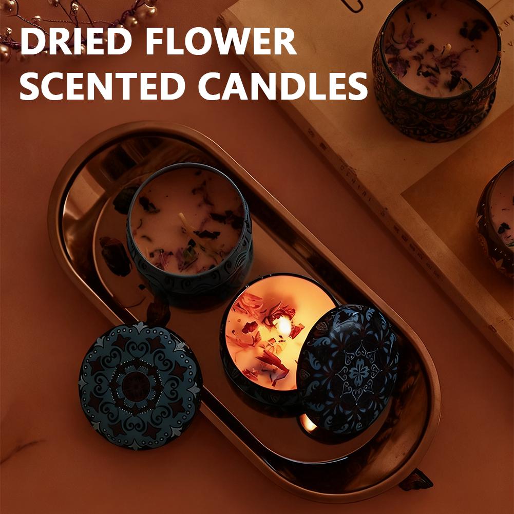 Lilin Aromaterapi Aroma Bunga  - Home Fragrance Jar ulasan dan harga