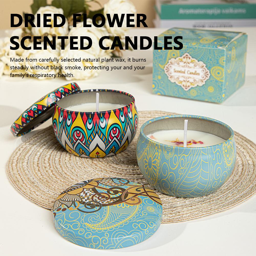 Lilin Aromaterapi Aroma Bunga  - Home Fragrance Jar ulasan dan harga