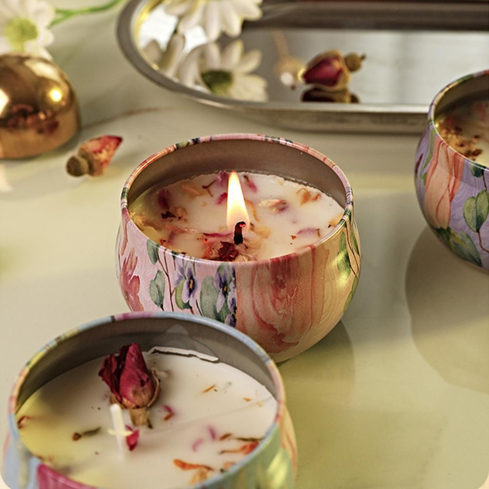 Lilin Aromaterapi Aroma Bunga  - Home Fragrance Jar ulasan dan harga