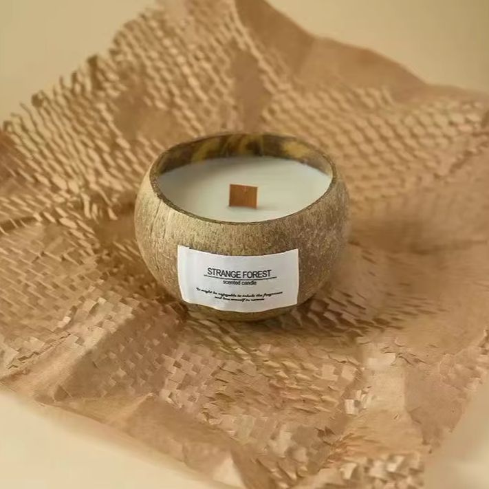 Lilin Aroma Kulit Kelapa Alami - Home Fragrance Essence ulasan dan harga