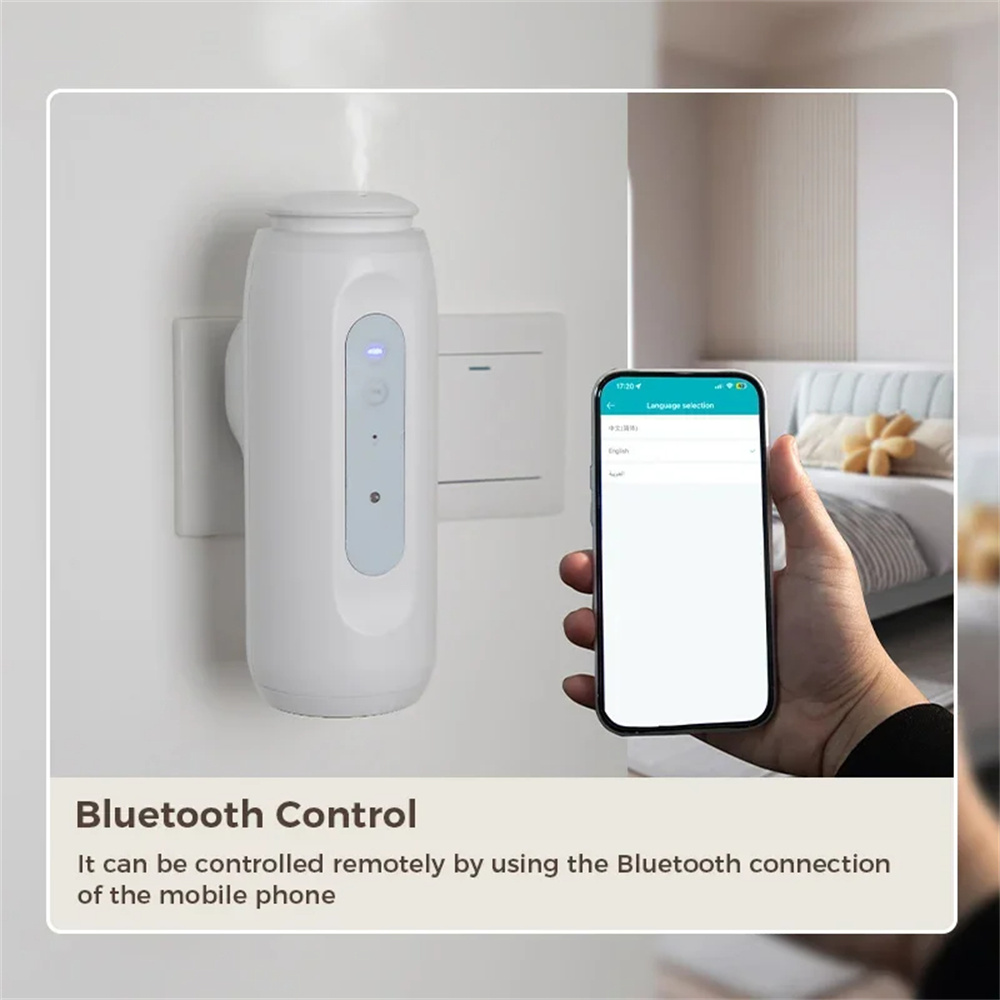 Diffuser Aroma Dinding Smart F - Home Fragrance Automatic Spray ulasan dan harga