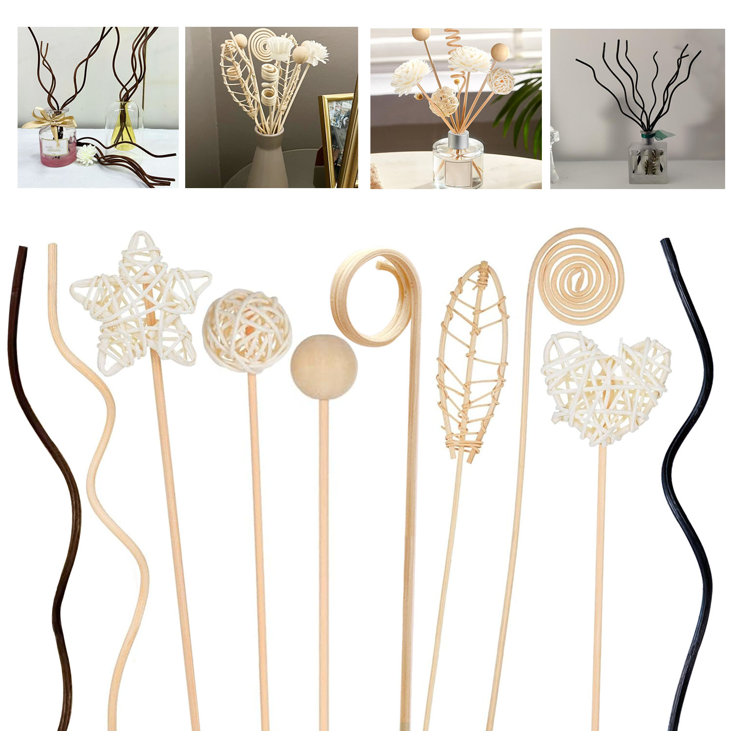 5/15 Buah Stik Diffuser Rotan  - Home Fragrance Diffuser Refills ulasan dan harga