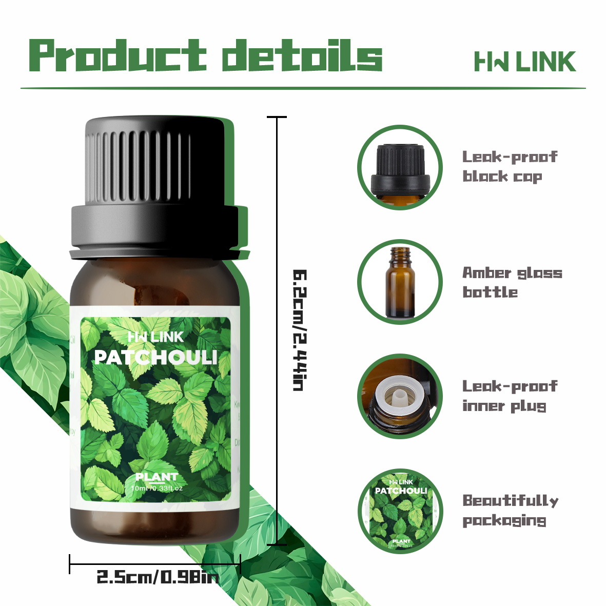10ml Minyak Atsiri Patchouli 1 - Home Fragrance Essence ulasan dan harga