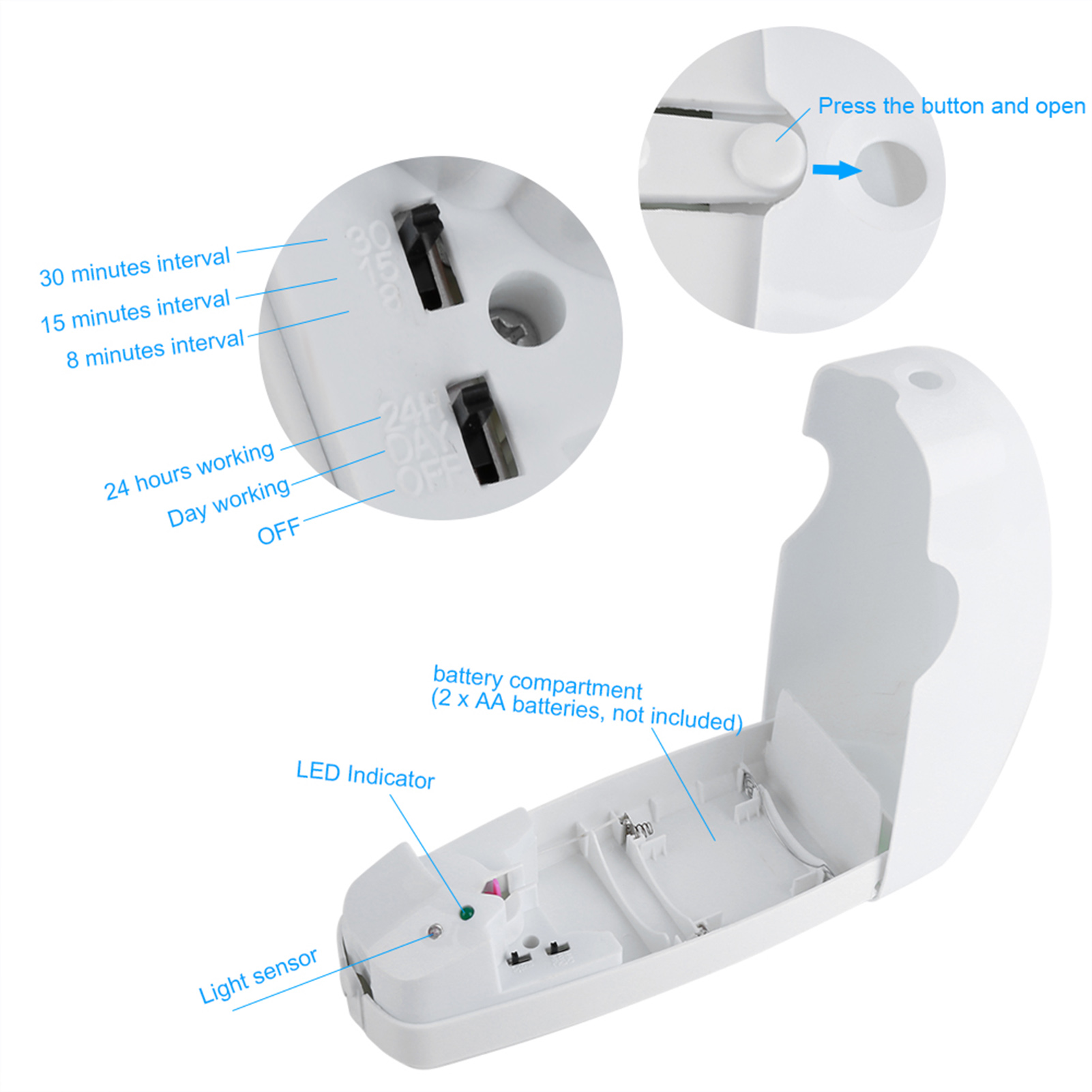 Dispenser Aerosol Otomatis unt - Home Fragrance Automatic Spray ulasan dan harga