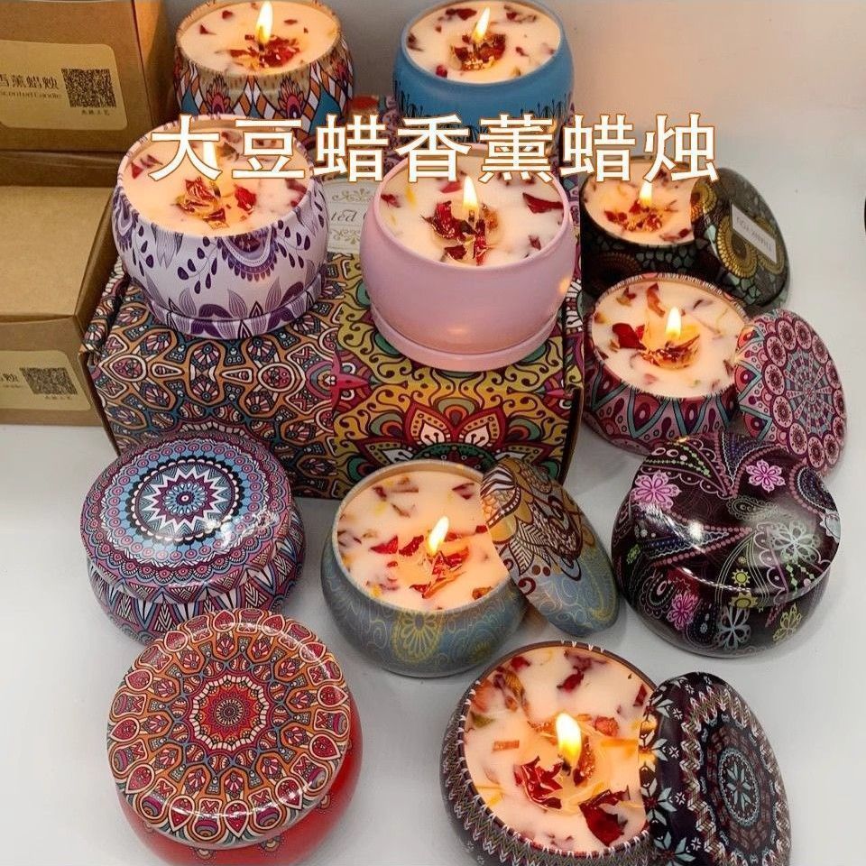 1 Buah Lilin Kaleng Vintage Li - Home Fragrance Jar ulasan dan harga