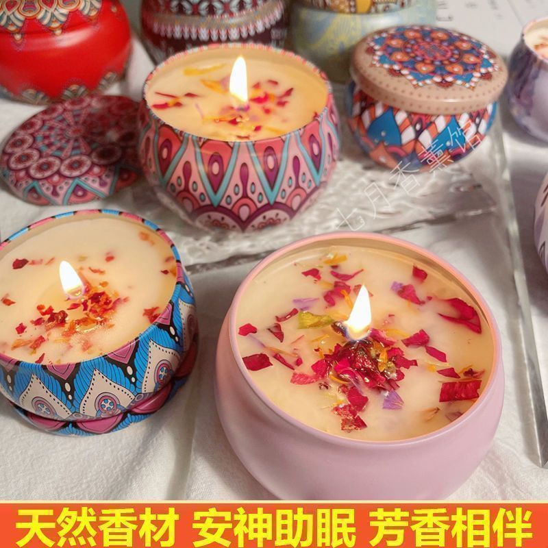 1 Buah Lilin Kaleng Vintage Li - Home Fragrance Jar ulasan dan harga