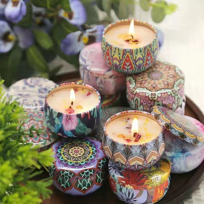 1 Buah Lilin Kaleng Vintage Li - Home Fragrance Jar ulasan dan harga