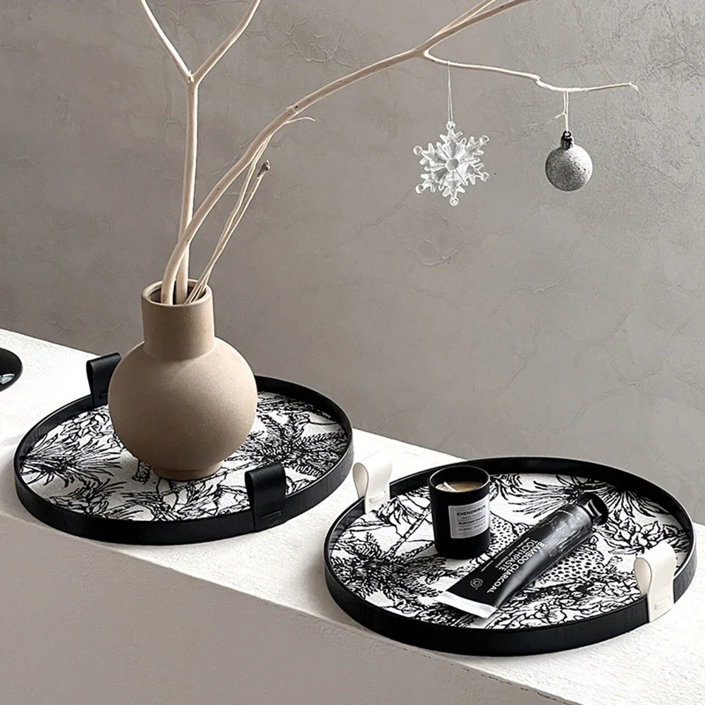 Nampan kayu penyimpanan ringan - Home Fragrance Luxury ulasan dan harga