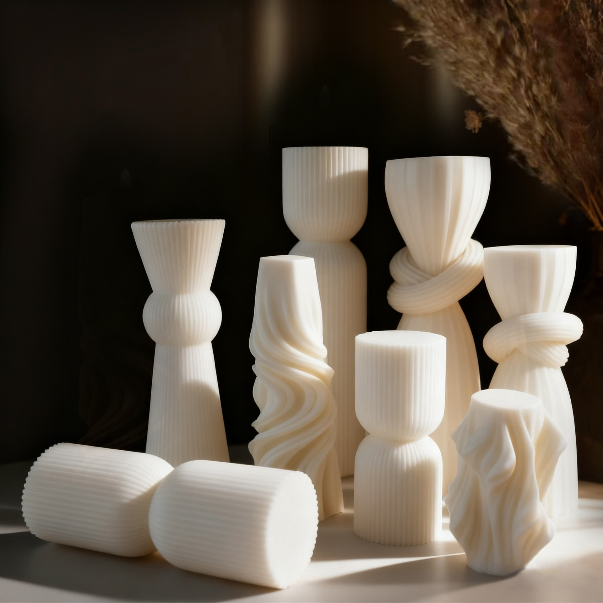 Lilin Aroma Putih Minimalis No - Home Fragrance Essence ulasan dan harga