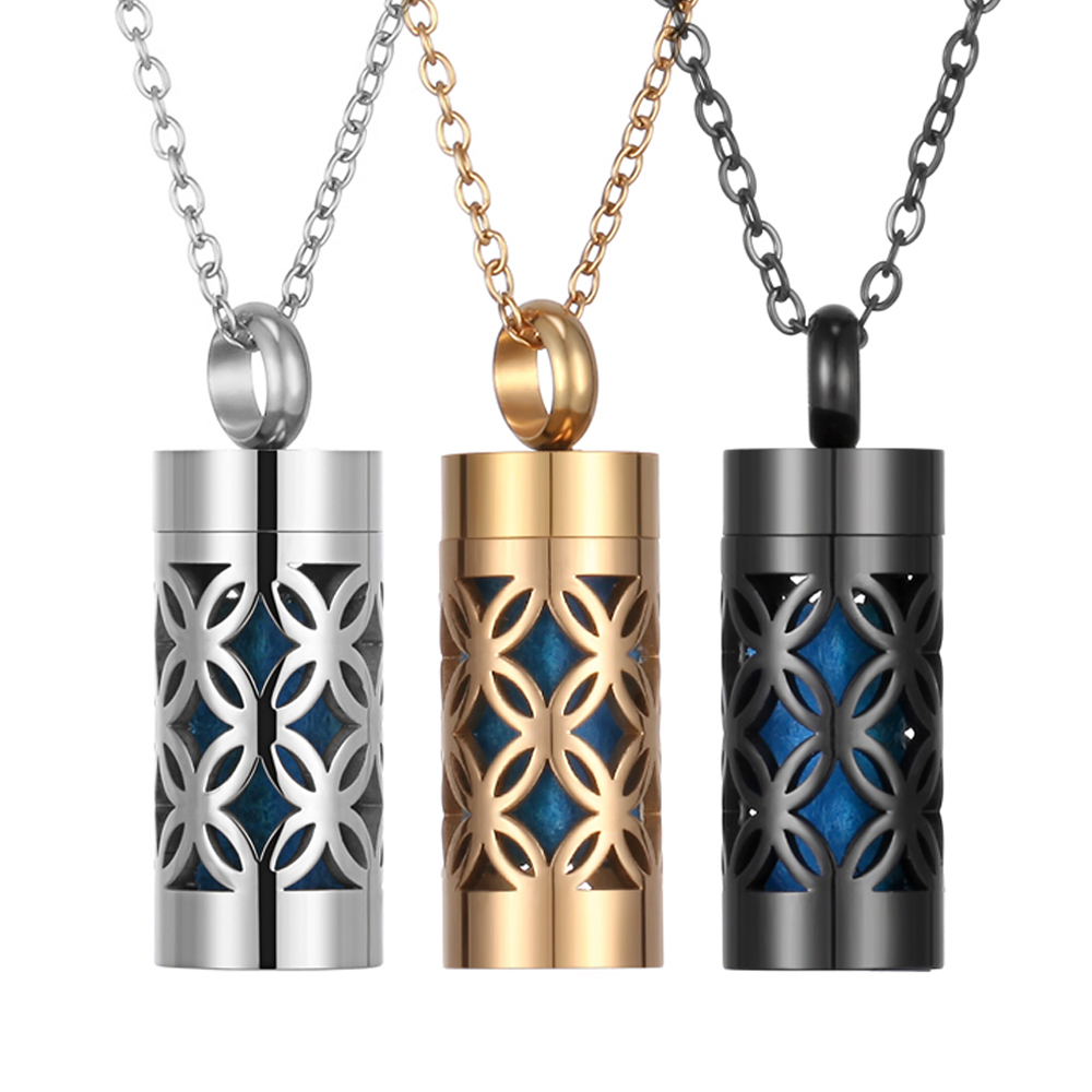 Kalung Aromaterapi Stainless S - Diffuser Necklace Locket ulasan dan harga