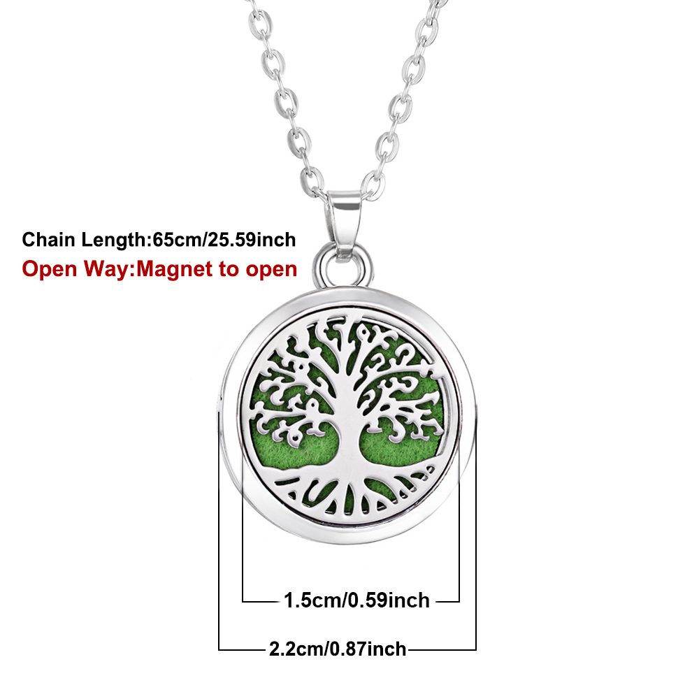10 Buah/Lot Kalung Penyebar Mi - Diffuser Necklace Locket ulasan dan harga