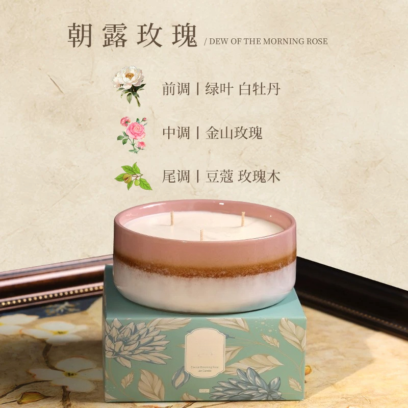 Lilin Aroma dalam Stoples Kera - Home Fragrance Jar ulasan dan harga