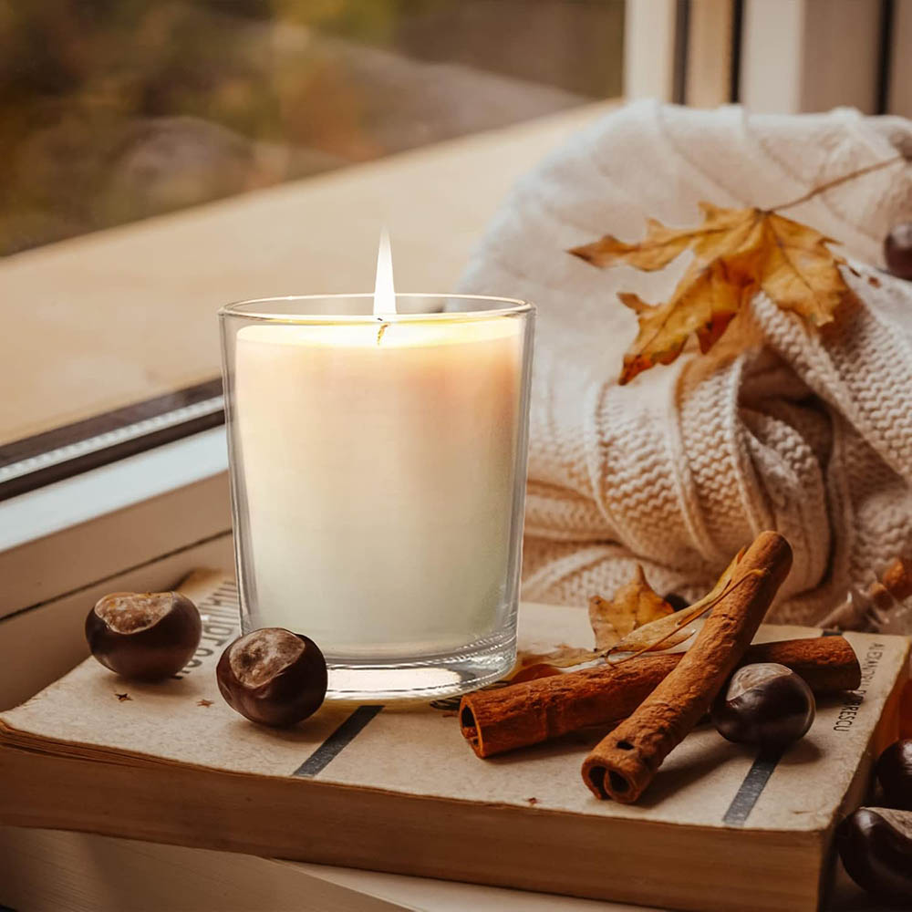 Stoples lilin tebal 200ml untu - Amber Jar Candle ulasan dan harga