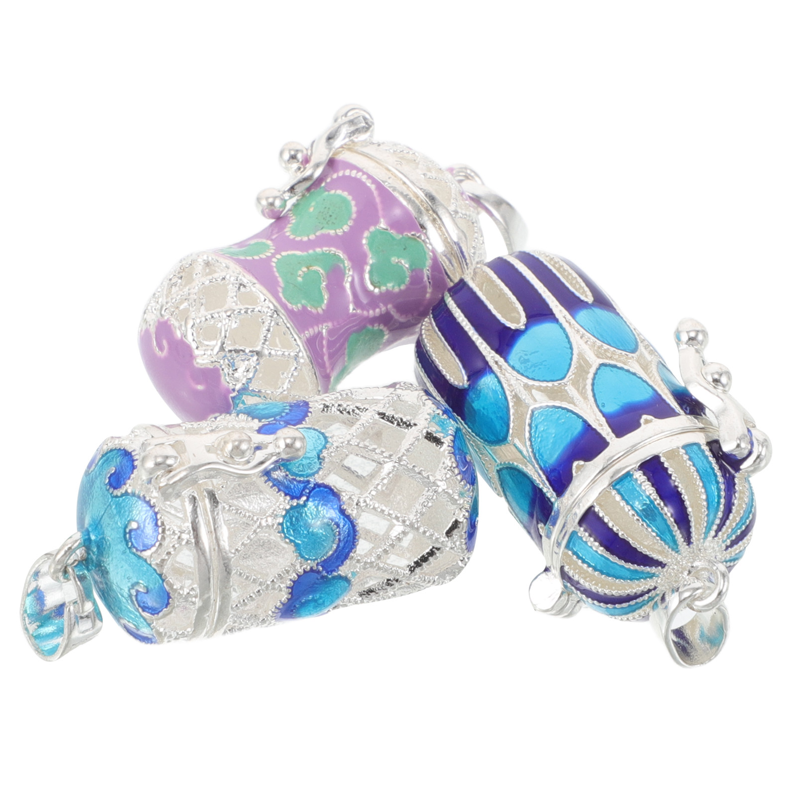 3Pcs Kalung Liontin Aroma Enam - Diffuser Necklace Locket ulasan dan harga