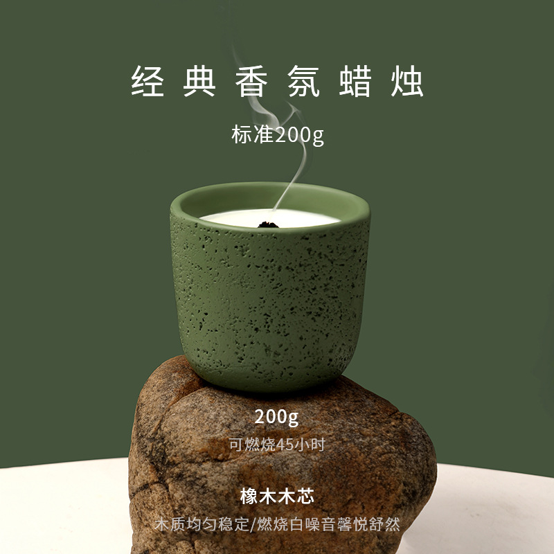 200g lilin aromaterapi semen T - Home Fragrance Jar ulasan dan harga
