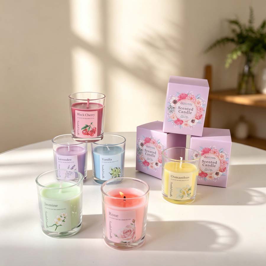 Set Hadiah Lilin Aromaterapi B - Home Fragrance Jar ulasan dan harga
