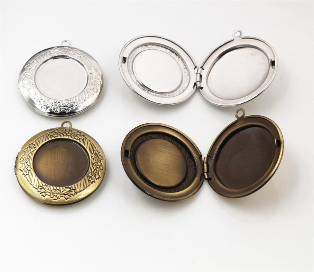 2 Buah Liontin Baki Perhiasan  - Diffuser Necklace Locket ulasan dan harga