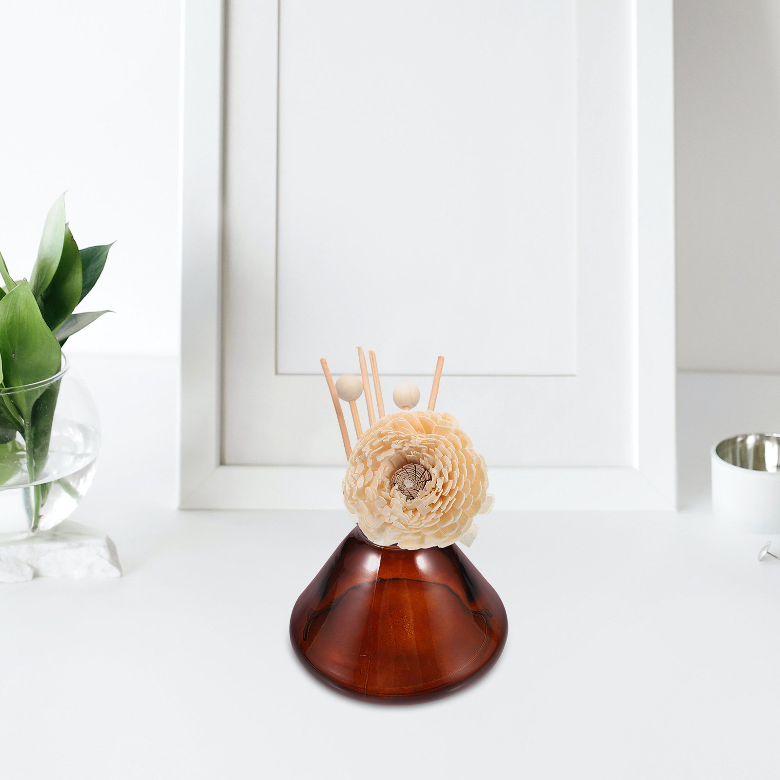 Botol Aromaterapi Kaca Mulut L - Home Fragrance Jar ulasan dan harga
