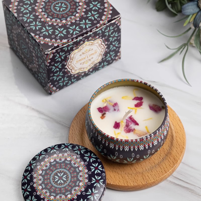 1/4PCS Lilin Aromaterapi Vinta - Home Fragrance Jar ulasan dan harga