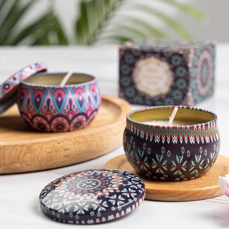 1/4PCS Lilin Aromaterapi Vinta - Home Fragrance Jar ulasan dan harga