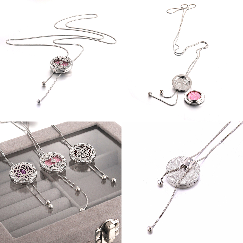 Kalung penyebar Aromaterapi wa - Diffuser Necklace Locket ulasan dan harga